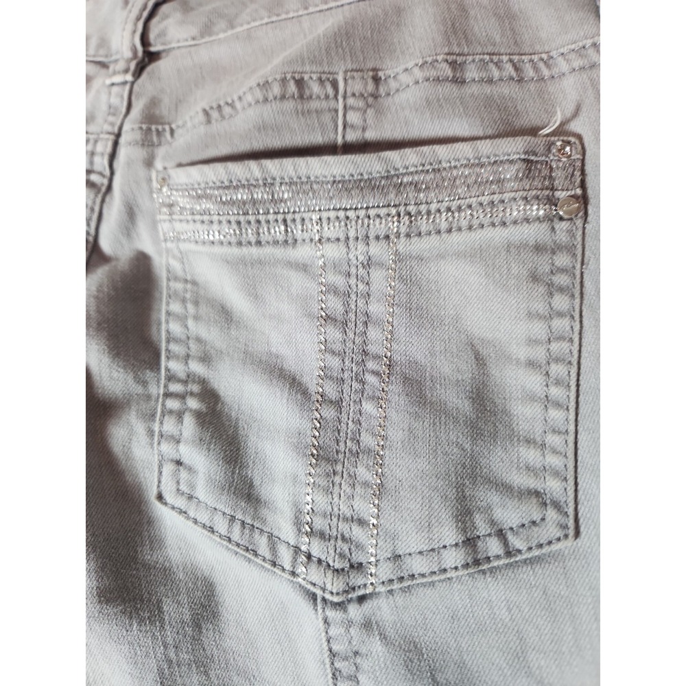 White House Black Market Womens Cargo Slim Leg Pants Size 8R - Picture 16 of 16